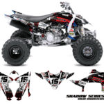 Kit déco quad Yamaha - Shadow - Rouge