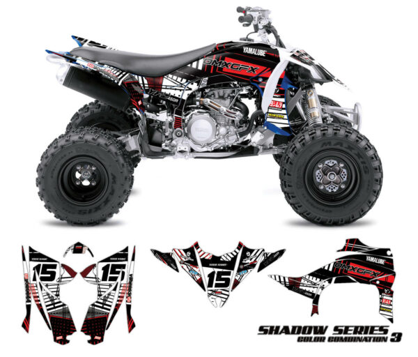 Kit déco quad Yamaha - Shadow - Rouge