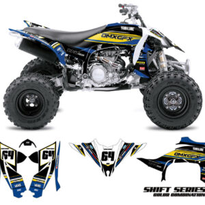 Kit déco quad Yamaha - Shift - Jaune