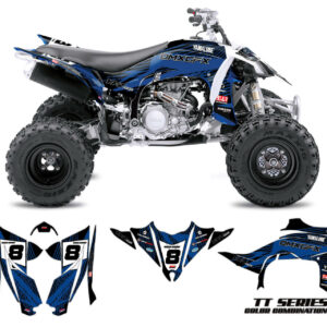 Kit déco quad Yamaha - TT - Bleu