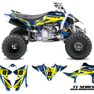 Kit déco quad Yamaha - TT - Jaune