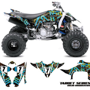 Kit déco quad Yamaha - Target - Noir