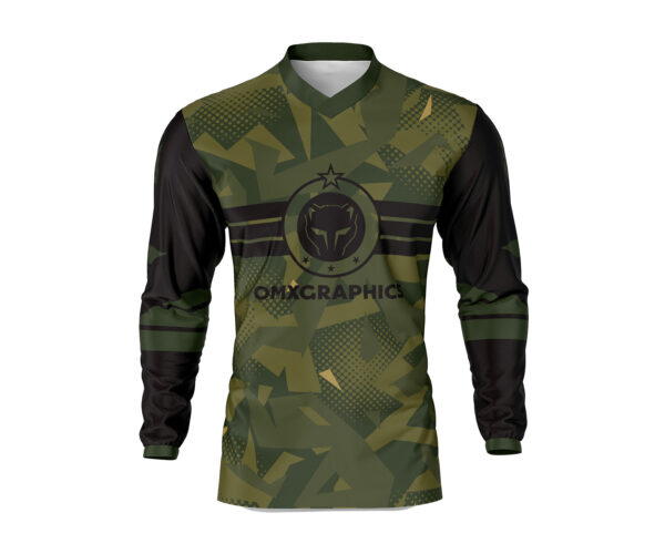 Maillot motocross Army Camo