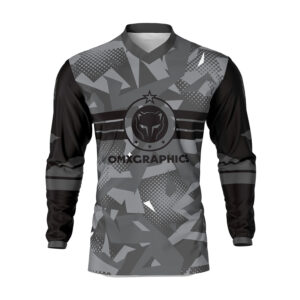 Maillot motocross Army Gris