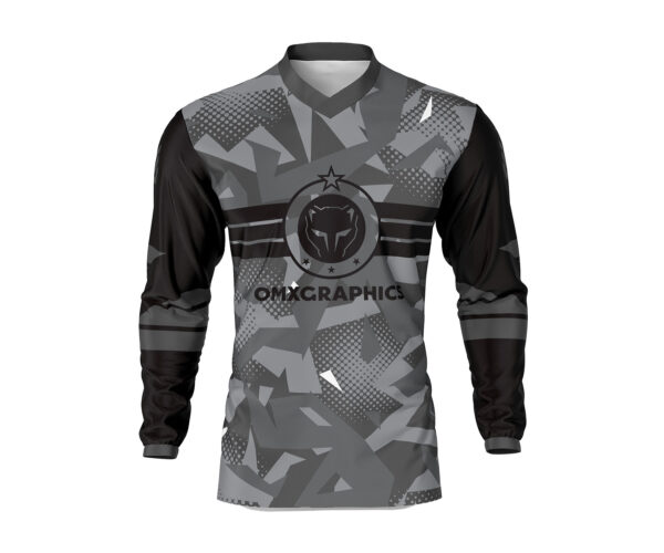 Maillot motocross Army Gris
