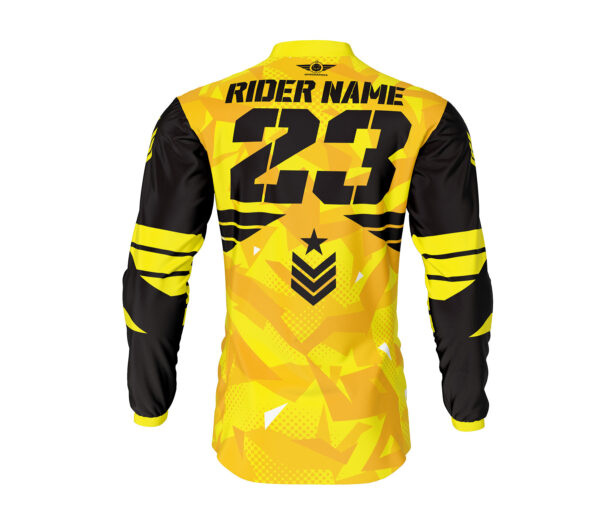 Maillot motocross Army Jaune 2