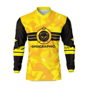 Maillot motocross Army Jaune