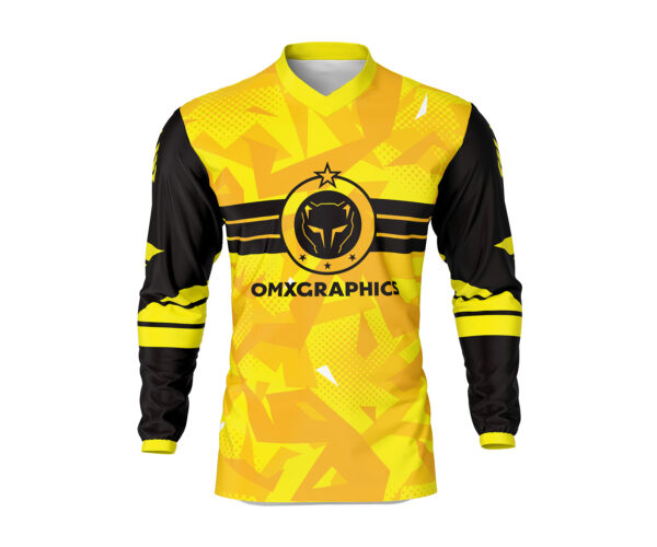 Maillot motocross Army Jaune