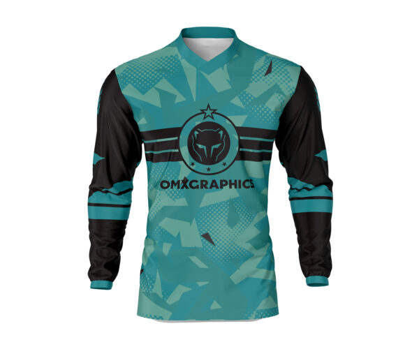 Maillot motocross Army Ocean