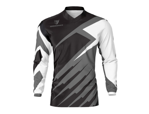 Maillot motocross Arrow Gris