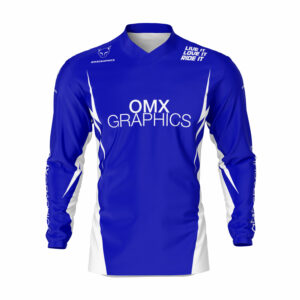 Maillot motocross CORSA Bleu
