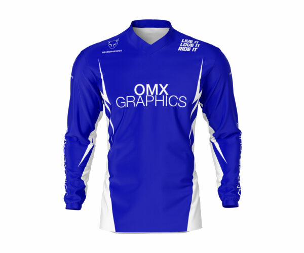Maillot motocross CORSA Bleu