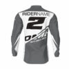 Maillot motocross CORSA Gris 2
