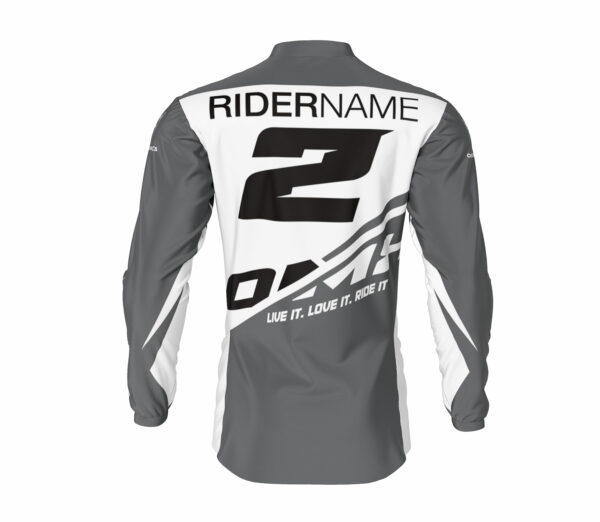 Maillot motocross CORSA Gris 2