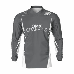 Maillot motocross CORSA Gris