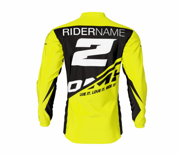 Maillot motocross CORSA Jaune 2