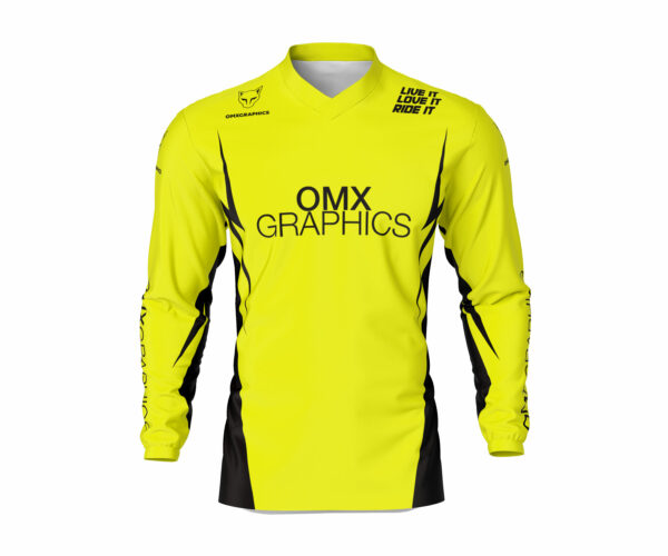 Maillot motocross CORSA Jaune