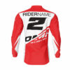 Maillot motocross CORSA Rouge 2