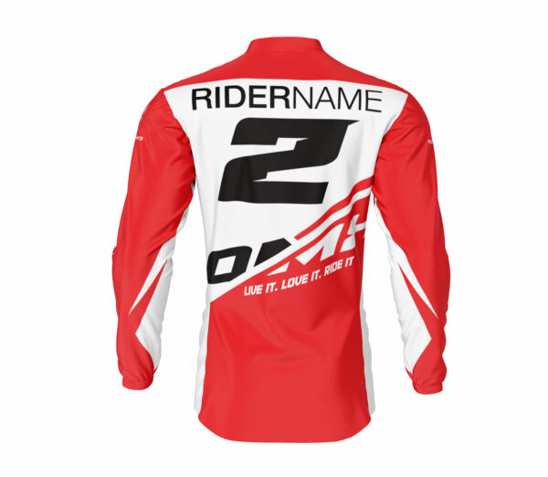 Maillot motocross CORSA Rouge 2