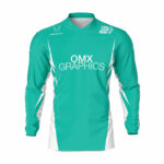 Maillot motocross CORSA Teal