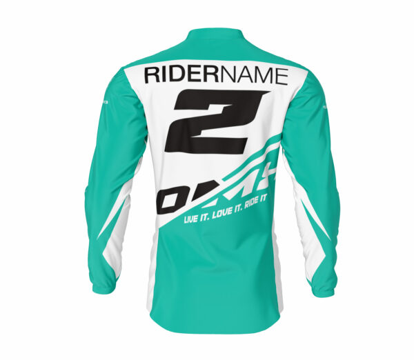 Maillot motocross CORSA Teal 2