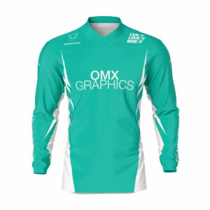 Maillot motocross CORSA Teal