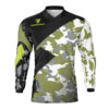 Maillot motocross Camo Vert