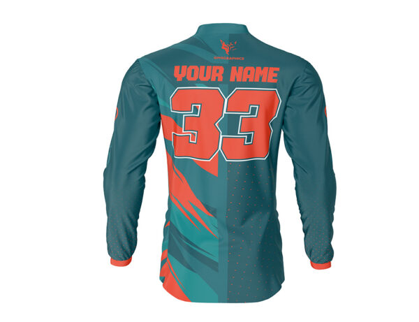 Maillot motocross Chase Teal 2