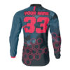 Maillot motocross Element Bleu 2
