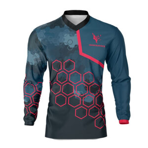 Maillot motocross Element Bleu