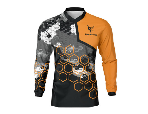 Maillot motocross Element Orange