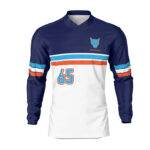 Maillot motocross Era Navy Bleu