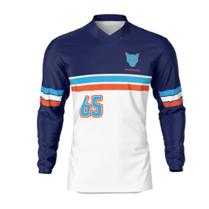 Maillot motocross Era Navy Bleu