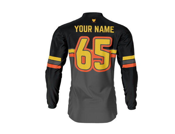 Maillot motocross Era Noir Gris 2