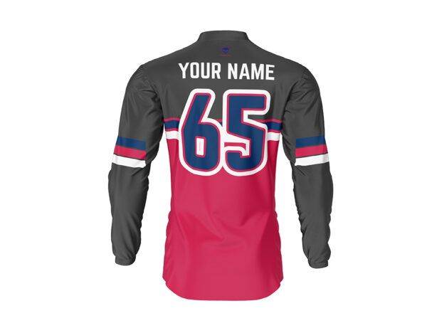 Maillot motocross Era Rose Gris 2