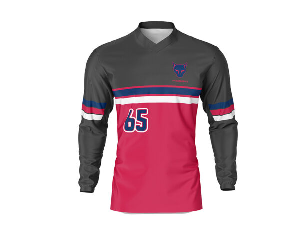 Maillot motocross Era Rose Gris