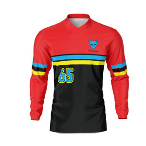 Maillot motocross Era Rouge Noir