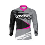 Maillot motocross FURY Gris Rose