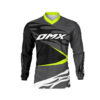 Maillot motocross FURY Noir Gris