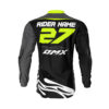 Maillot motocross FURY Noir Gris 2