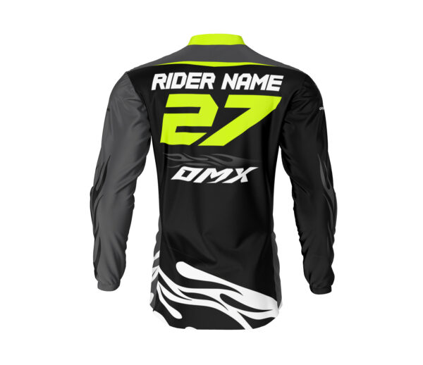 Maillot motocross FURY Noir Gris 2
