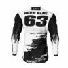 Maillot motocross Hangout Noir Blanc