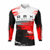 Maillot motocross Hangout Noir Rouge