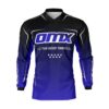 Maillot motocross Ominous Bleu