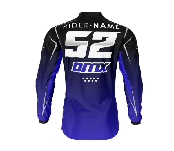 Maillot motocross Ominous Bleu 2