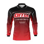 Maillot motocross Ominous Rouge