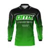 Maillot motocross Ominous Vert
