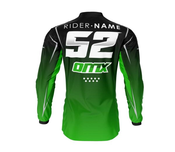 Maillot motocross Ominous Vert
