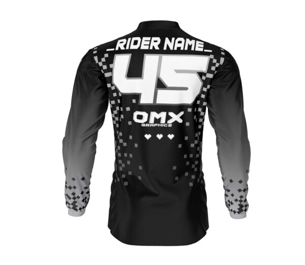 Maillot motocross Pixel Noir 2