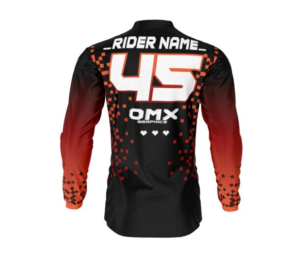 Maillot motocross Pixel Orange 2